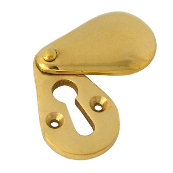 From The Anvil - Plain Escutcheon - Polished Brass - 83557 - Choice Handles
