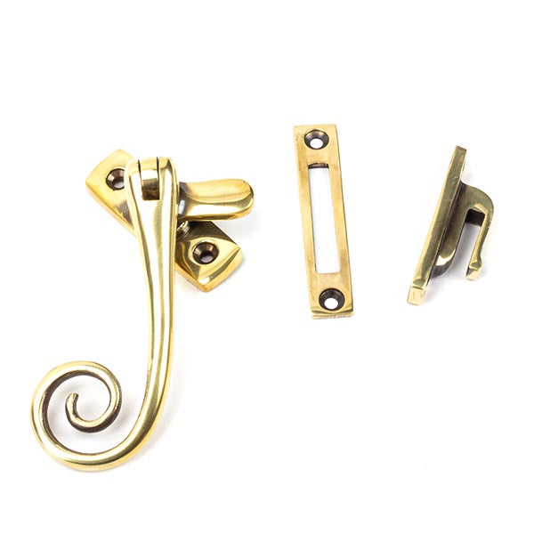 From The Anvil - Monkeytail Fastener - Aged Brass - 83565 - Choice Handles