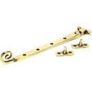 From The Anvil - 10" Monkeytail Stay - Aged Brass - 83568 - Choice Handles