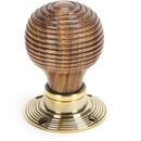 From The Anvil - Beehive Mortice/Rim Knob Set - Rosewood - 83573 - Choice Handles