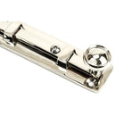From The Anvil - 4" Universal Bolt - Polished Nickel - 83611 - Choice Handles