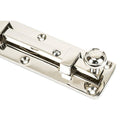 From The Anvil - 6" Universal Bolt - Polished Nickel - 83626 - Choice Handles