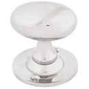 From The Anvil - Oval Mortice/Rim Knob Set - Polished Nickel - 83629 - Choice Handles