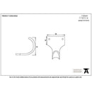 From The Anvil - Sash Eye Lift - Black - 83642 - Choice Handles