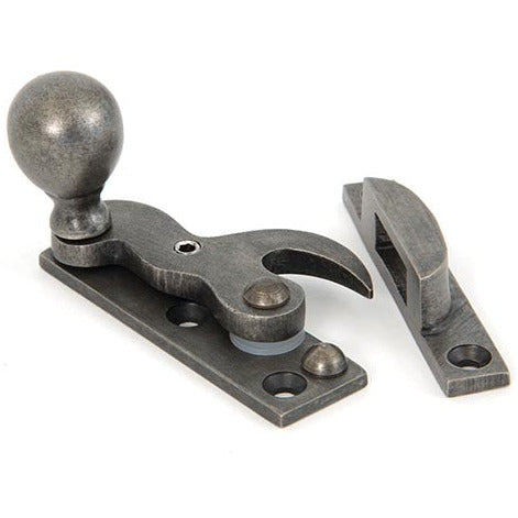 From The Anvil - Sash Hook Fastener - Antique Pewter - 83643 - Choice Handles
