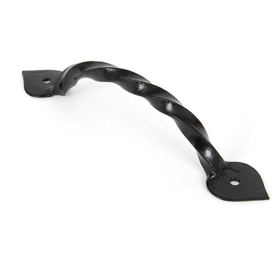 From The Anvil - 7" Twist Pull Handle - Black - 83666 - Choice Handles