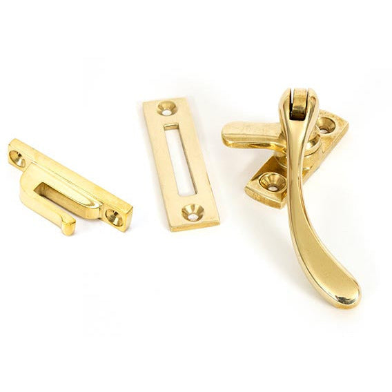 From The Anvil - Peardrop Fastener - Polished Brass - 83696 - Choice Handles