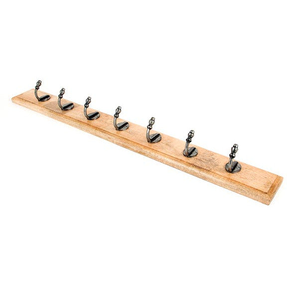 From The Anvil - Stable Coat Rack - Natural Smooth - 83740 - Choice Handles
