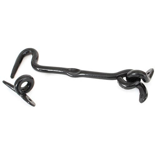 From The Anvil - 6" Forged Cabin Hook - Black - 83771 - Choice Handles