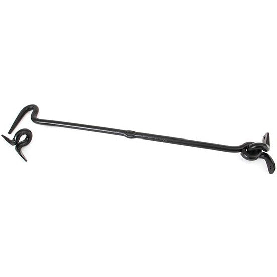 From The Anvil - 16" Forged Cabin Hook - Black - 83775 - Choice Handles