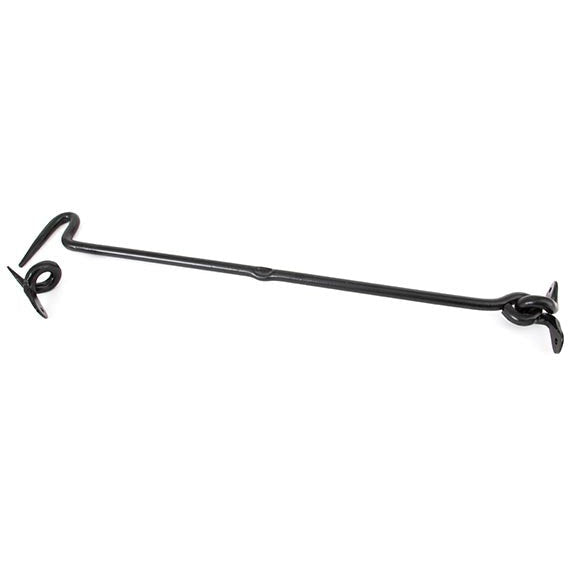 From The Anvil - 18" Forged Cabin Hook - Black - 83776 - Choice Handles