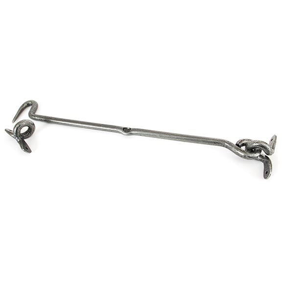 From The Anvil - 18" Forged Cabin Hook - Pewter Patina - 83799 - Choice Handles