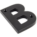 From The Anvil - Letter B - Black - 83800B - Choice Handles