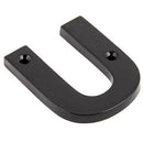 From The Anvil - Letter U - Black - 83800U - Choice Handles
