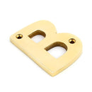 From The Anvil - Letter B - Polished Brass - 83801B - Choice Handles