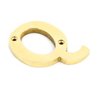 From The Anvil - Letter Q - Polished Brass - 83801Q - Choice Handles