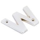 From The Anvil - Letter W - Polished Chrome - 83802W - Choice Handles