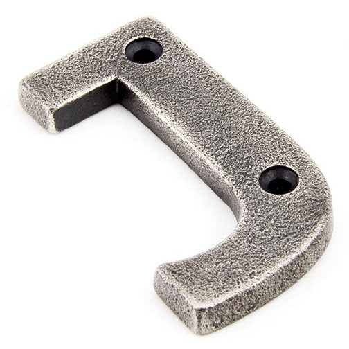 From The Anvil - Letter J - Antique Pewter - 83803J - Choice Handles