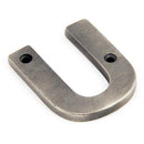 From The Anvil - Letter U - Antique Pewter - 83803U - Choice Handles