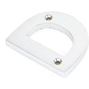 From The Anvil - Letter D - Satin Chrome - 83804D - Choice Handles