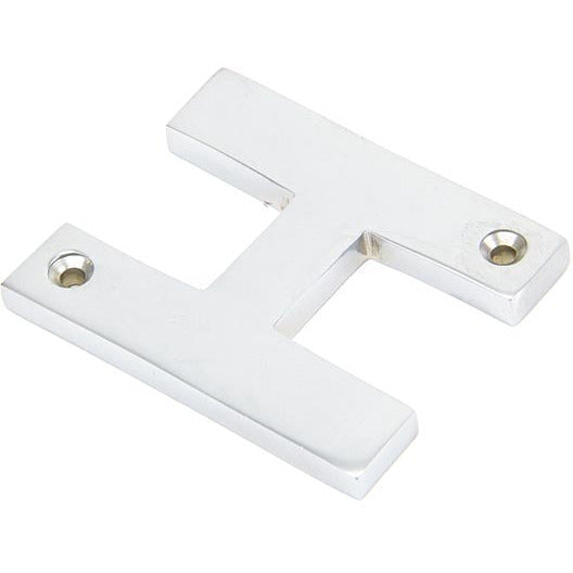 From The Anvil - Letter H - Satin Chrome - 83804H - Choice Handles