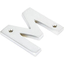 From The Anvil - Letter M - Satin Chrome - 83804M - Choice Handles