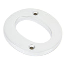 From The Anvil - Letter O - Satin Chrome - 83804O - Choice Handles