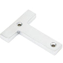 From The Anvil - Letter T - Satin Chrome - 83804T - Choice Handles