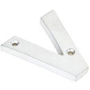 From The Anvil - Letter V - Satin Chrome - 83804V - Choice Handles