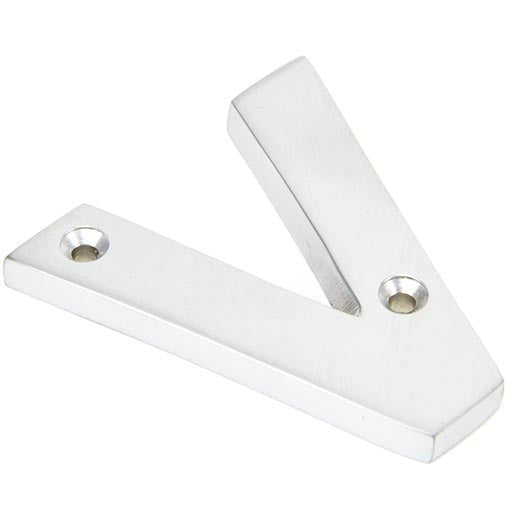 From The Anvil - Letter V - Satin Chrome - 83804V - Choice Handles