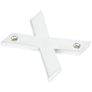 From The Anvil - Letter X - Satin Chrome - 83804X - Choice Handles