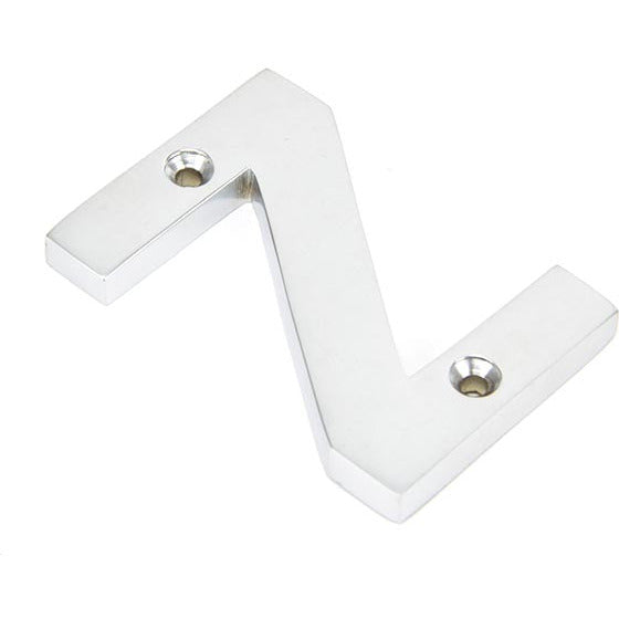 From The Anvil - Letter Z - Satin Chrome - 83804Z - Choice Handles