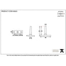 From The Anvil - EJMA Pin - Black - 83823 - Choice Handles