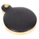 From The Anvil - 30mm Round Escutcheon - Ebony - 83833 - Choice Handles