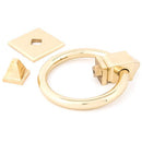 From The Anvil - Ring Door Knocker - Polished Brass - 83836 - Choice Handles