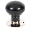 From The Anvil - Bun Mortice/Rim Knob Set - Ebony - 83838 - Choice Handles