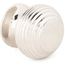 From The Anvil - Beehive Cabinet Knob 30mm - Polished Nickel - 83867 - Choice Handles