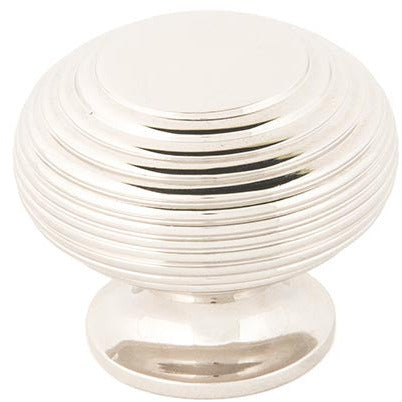 From The Anvil - Beehive Cabinet Knob 40mm - Polished Nickel - 83868 - Choice Handles