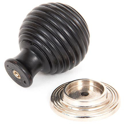 From The Anvil - Beehive Cabinet Knob 38mm - Ebony - 83870 - Choice Handles