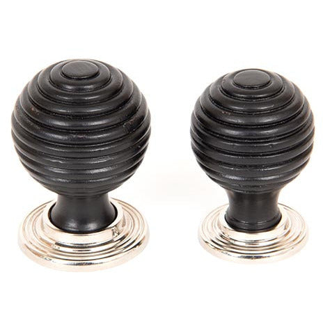 From The Anvil - Beehive Cabinet Knob 38mm - Ebony - 83870 - Choice Handles
