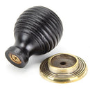From The Anvil - Beehive Cabinet Knob 38mm - Ebony - 83872 - Choice Handles