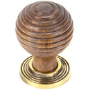 From The Anvil - Beehive Cabinet Knob 35mm - Rosewood - 83875 - Choice Handles