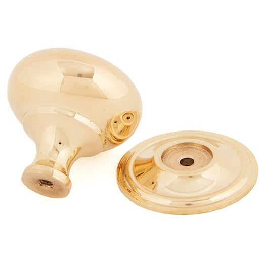 From The Anvil - Mushroom Cabinet Knob 38mm - Polished Brass - 83877 - Choice Handles
