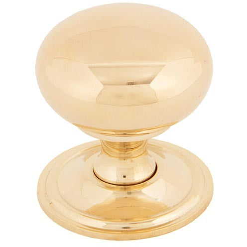 From The Anvil - Mushroom Cabinet Knob 38mm - Polished Brass - 83877 - Choice Handles