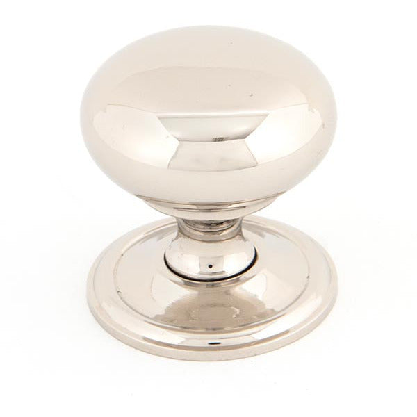 From The Anvil - Mushroom Cabinet Knob 38mm - Polished Nickel - 83878 - Choice Handles