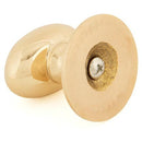 From The Anvil - Oval Cabinet Knob 40mm - Polished Brass - 83879 - Choice Handles