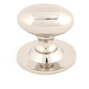 From The Anvil - Oval Cabinet Knob 40mm - Polished Nickel - 83880 - Choice Handles