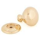 From The Anvil - Mushroom Cabinet Knob 32mm - Polished Brass - 83883 - Choice Handles