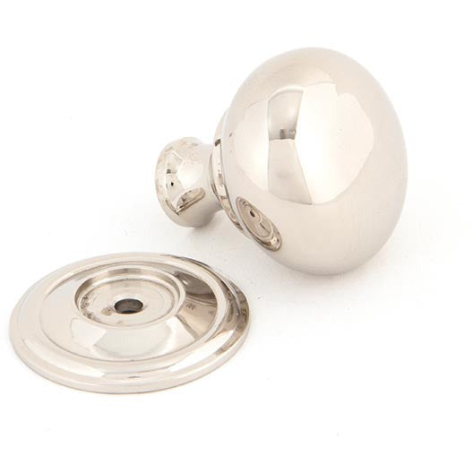 From The Anvil - Mushroom Cabinet Knob 32mm - Polished Nickel - 83884 - Choice Handles