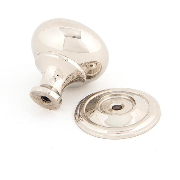 From The Anvil - Mushroom Cabinet Knob 32mm - Polished Nickel - 83884 - Choice Handles